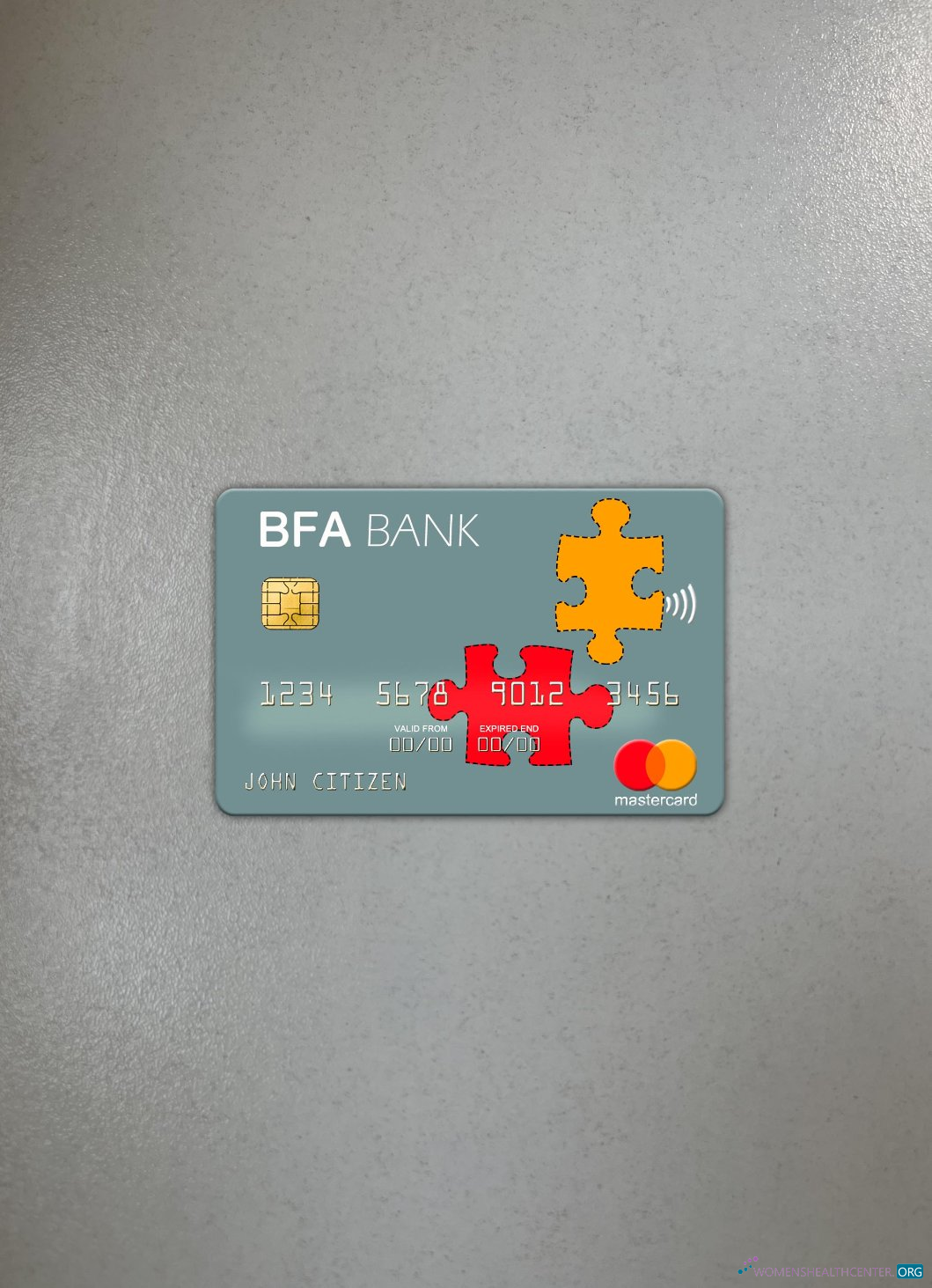 Download Angola Banco de Fomento mastercard photolook front Photoshop template